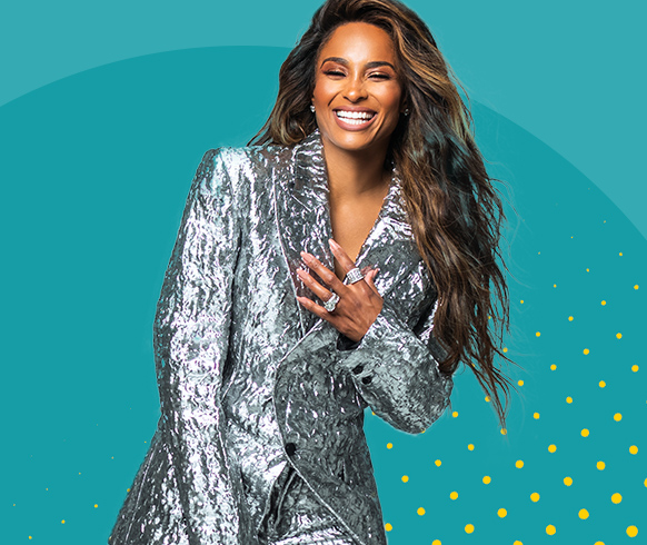 Grammy Award-wining singer-songwriter Ciara