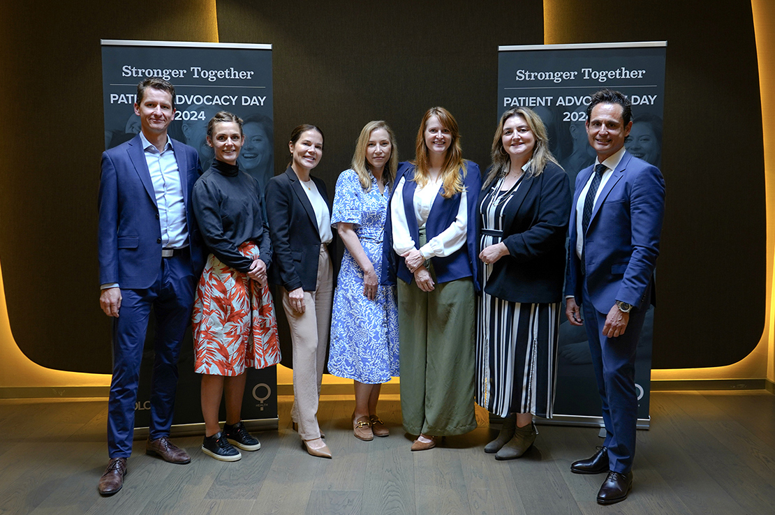 Hologic Diagnostics team at Patient Advocacy Day event in Brussels