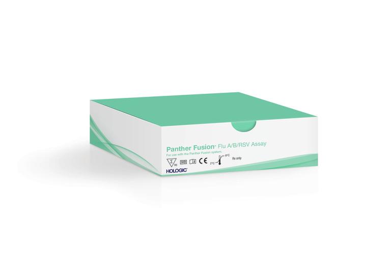 Assay box on white background