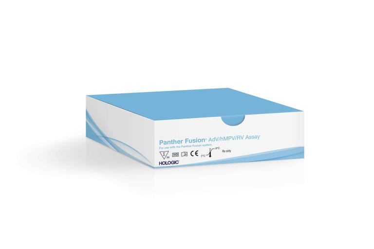 Assay box on white background