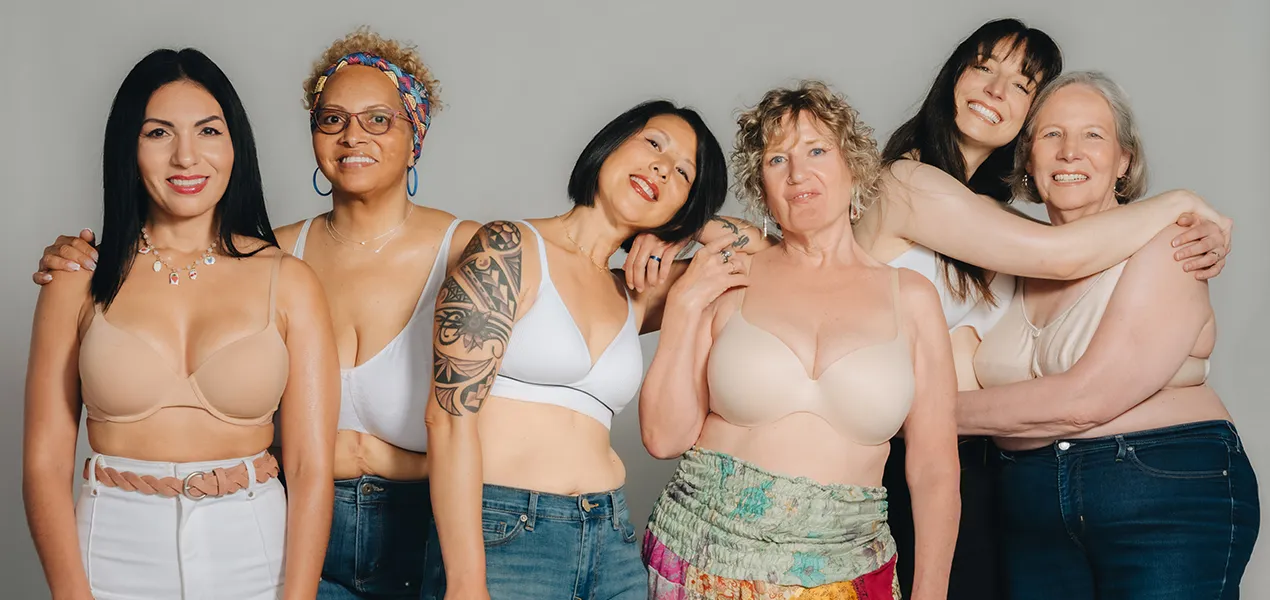 Group photo of smiling women